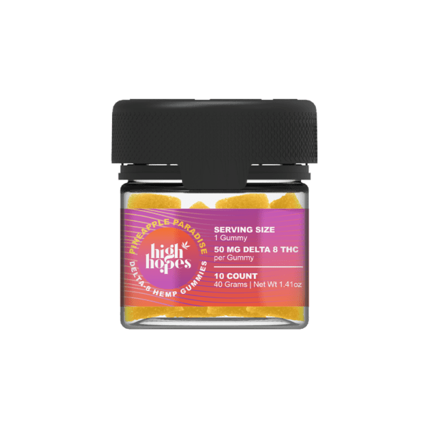 High Hopes 50mg Delta-8 THC Gummies