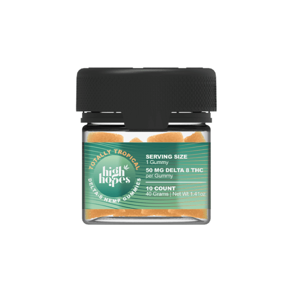 High Hopes Delta-8 THC 50mg Totally Tropical