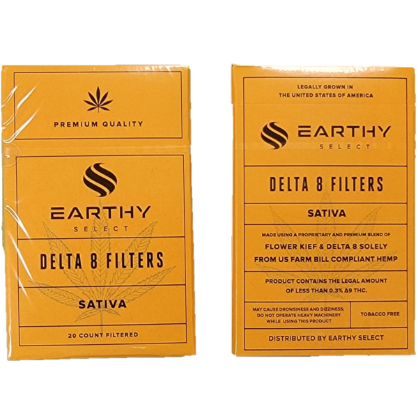 Earthy Filters Delta-8 Sativa Packs