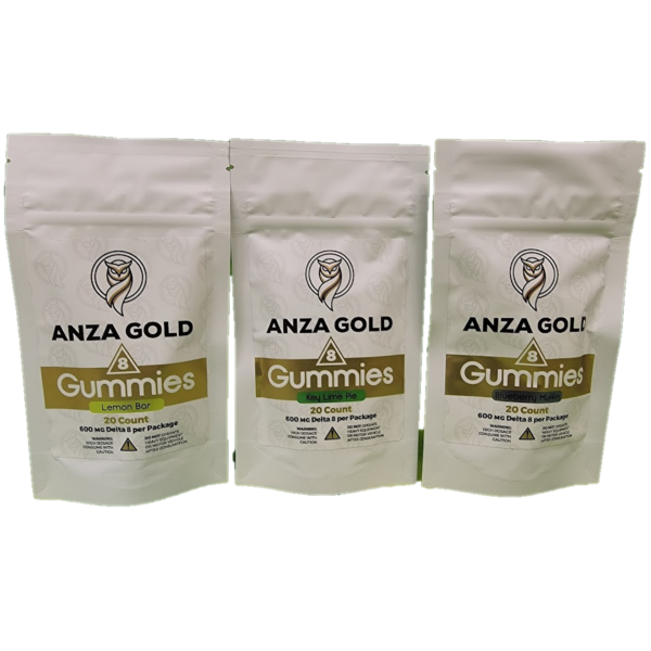 Anza Gold Delta-8 Gummies Group