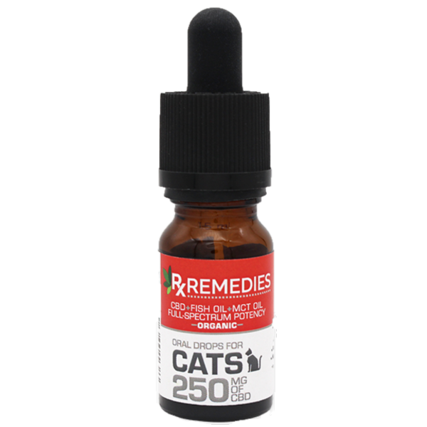RxRemedies CBD Oil for Cats 250mg