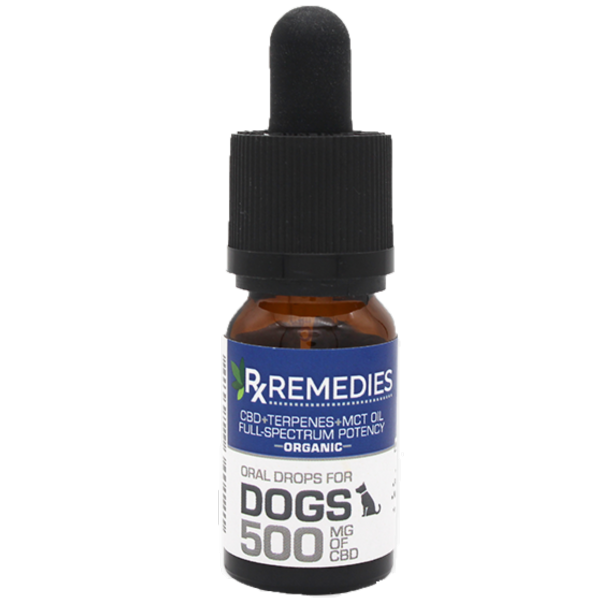 RxRemedies CBD Oral Drops For Dogs