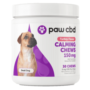 paw cbd calming chews for dogs
