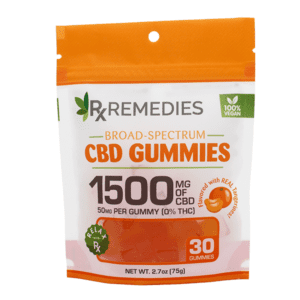 RxRemedies 50mg Gummies Tangerine