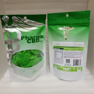 PharmaCBD 50mg D8 Green Apple Slices