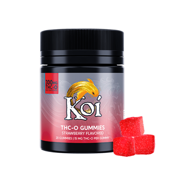 KOI THC-O Gummies Strawberry