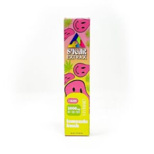 Delta Extrax Sugar Extrax D8 D10 THC-O Lemonade Kush Hybrid 2gr Disposable