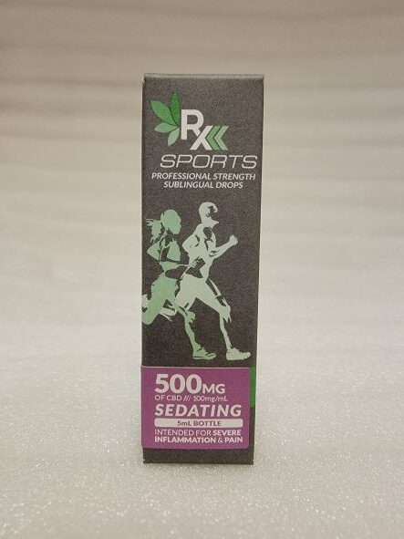RxSports Tincture Sedating Front