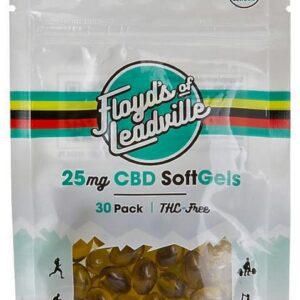 Floyd's of Leadville CBD Isolate 25mg SoftGels