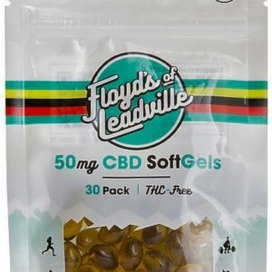 Floyd's of Leadville 50mg CBD Isolate SoftGels 30 Pack