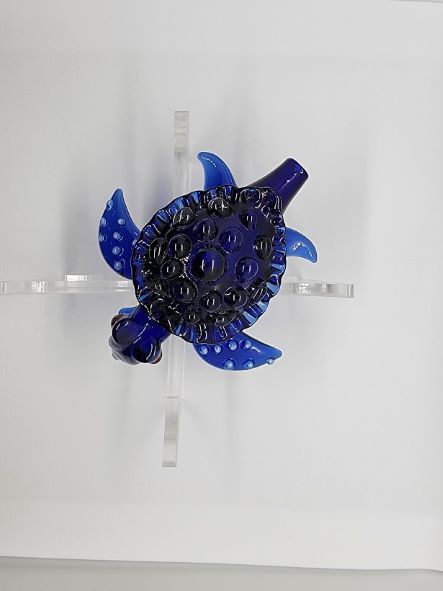 Hand Made Glass Pipe Sea Turtle